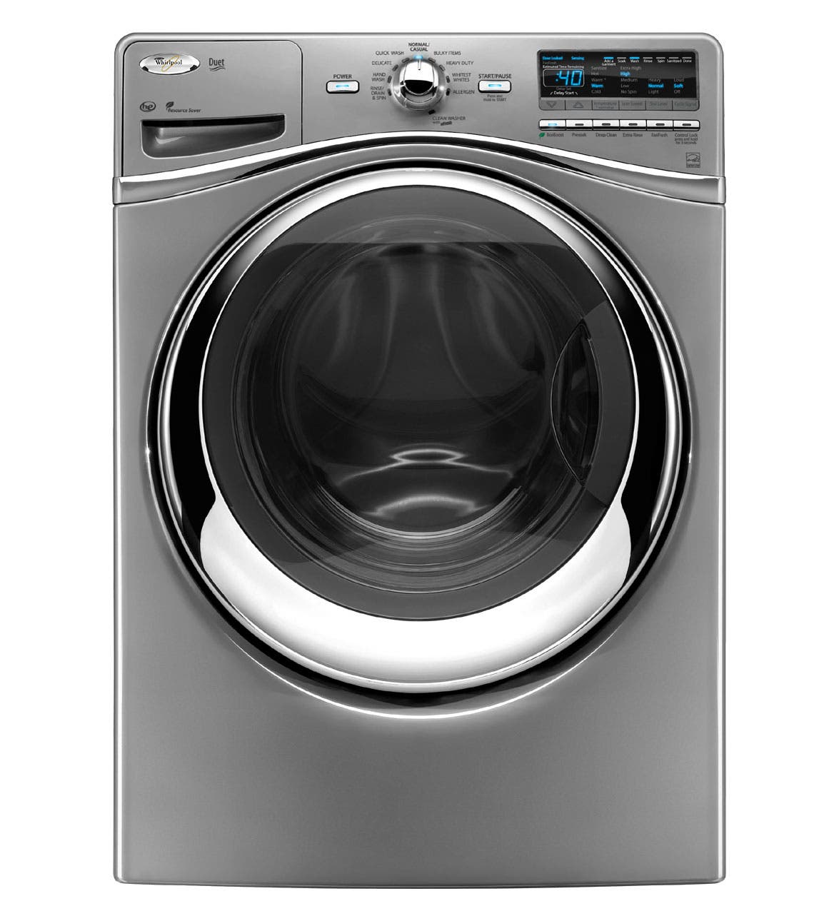 Whirlpool WFW94HEXL Lunar Silver