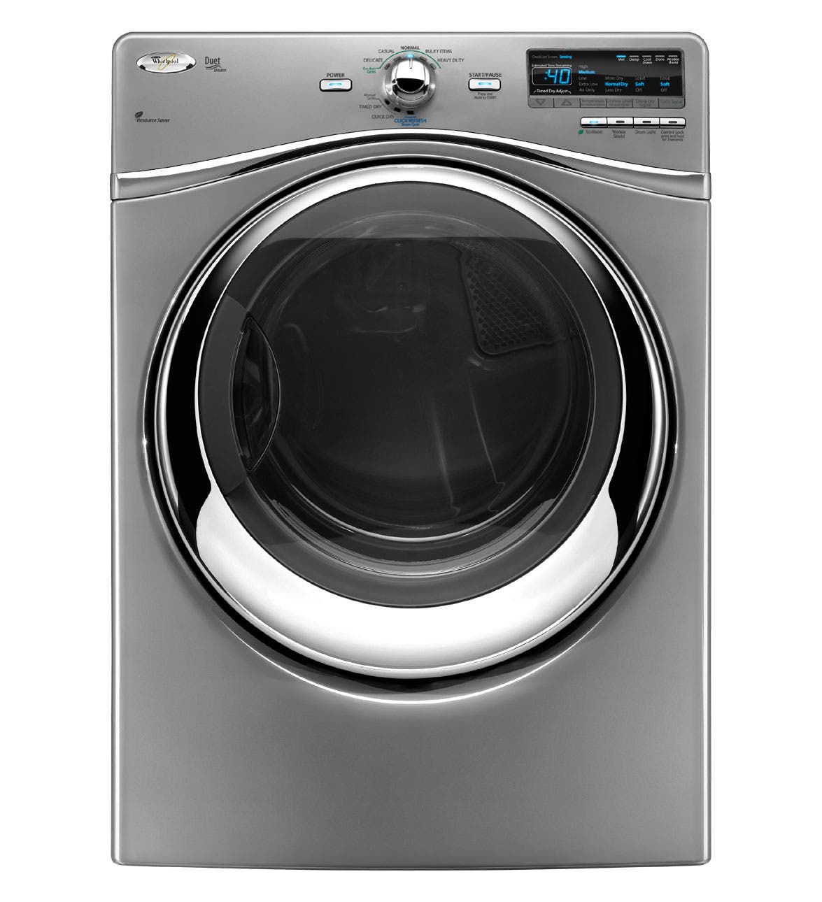Whirlpool WGD94HEXL Lunar Silver