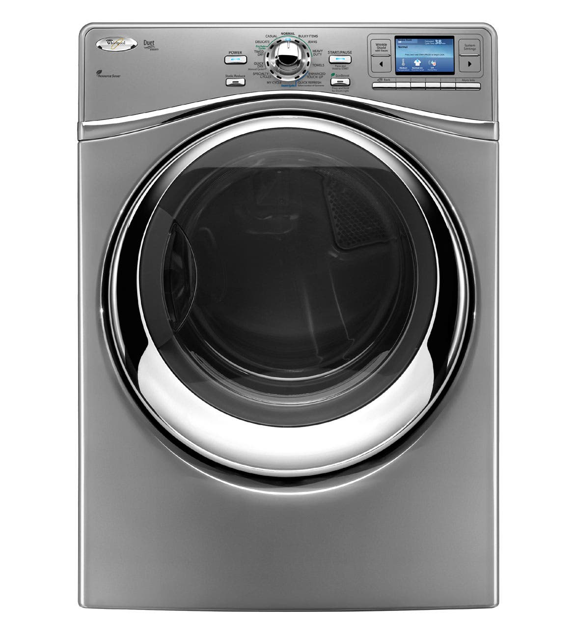 Whirlpool WED97HEXL Lunar Silver