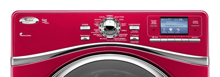 Whirlpool WED97HEXR Cranberry