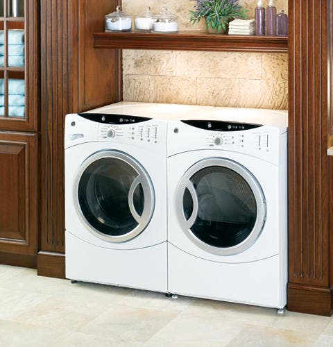 GE DBVH512GFWW 27" Gas Dryer