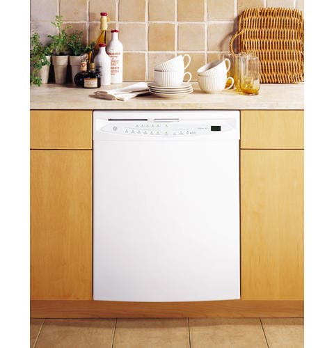 GE GSD6900JWW White On White