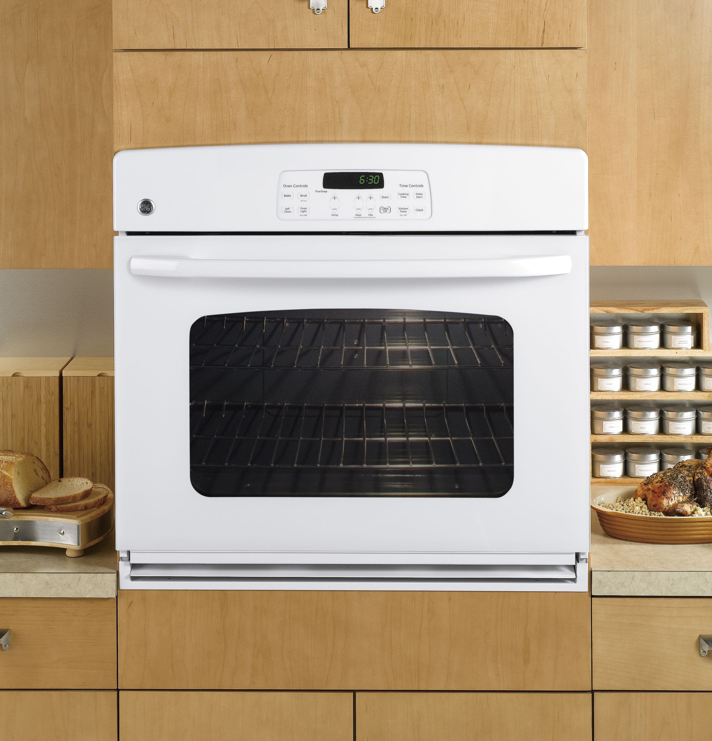 GE JTP30DPWW White on White
