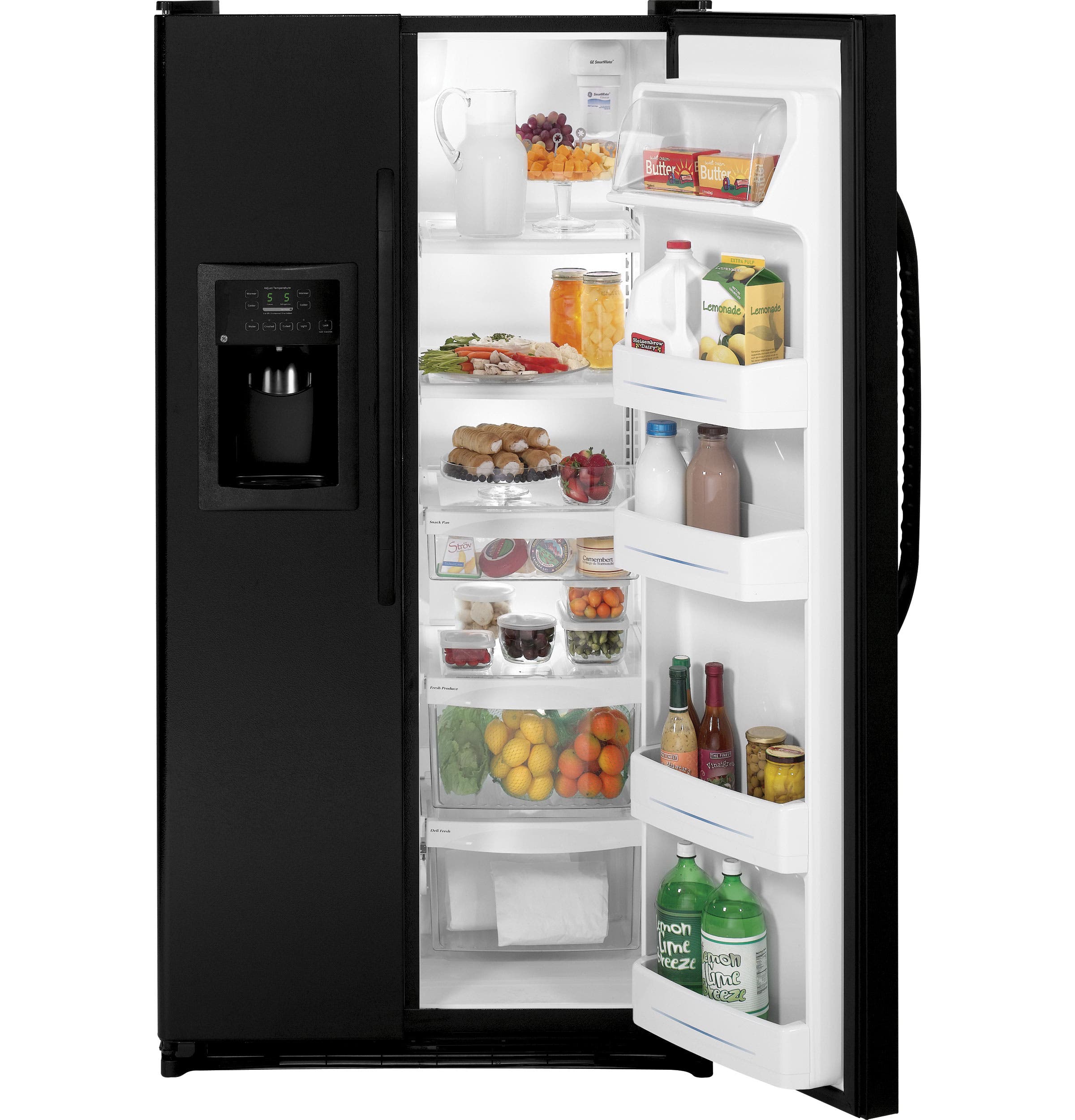 GE GSH22JFZBB Black