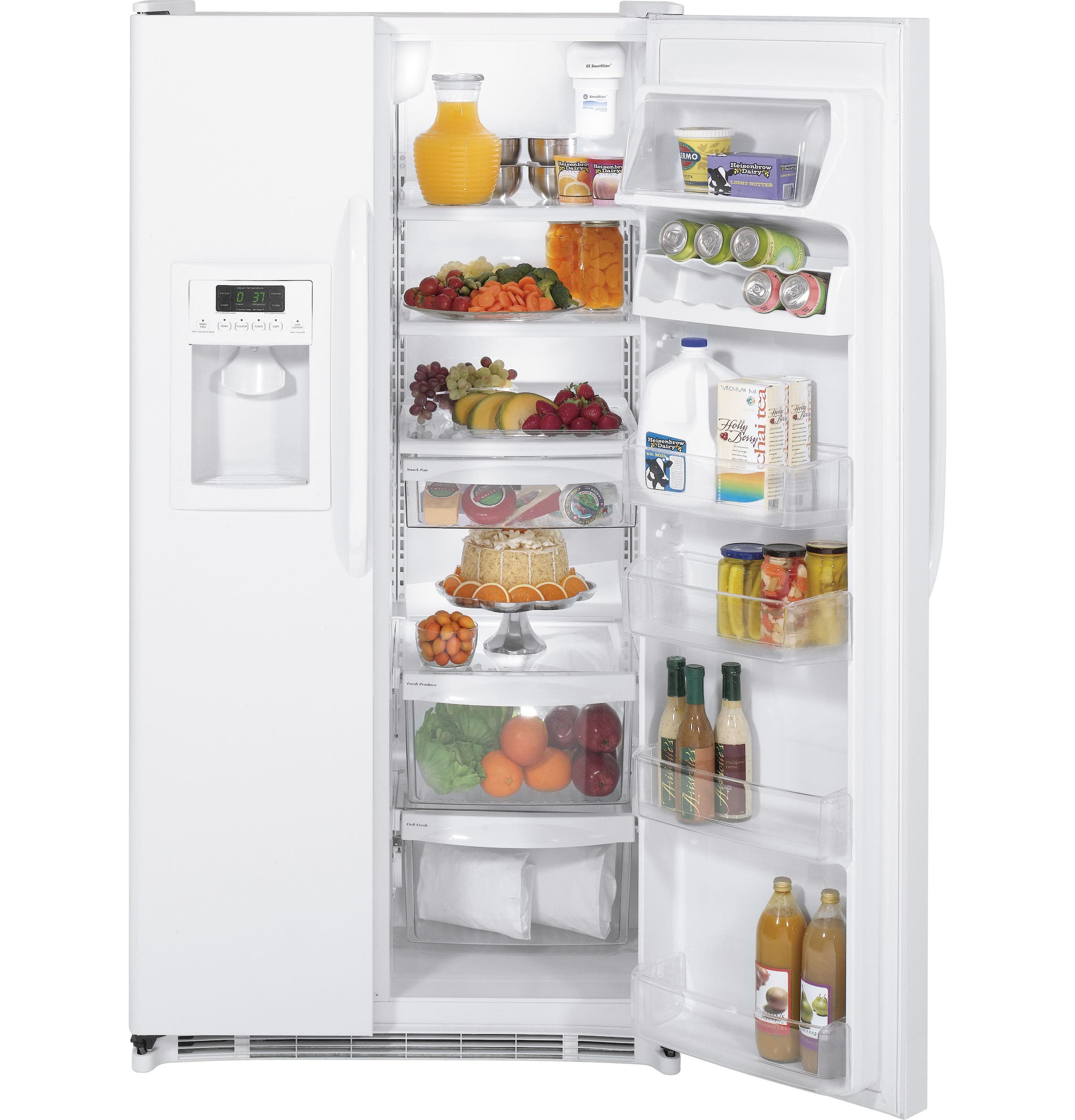 GE GSF25IGZWW White