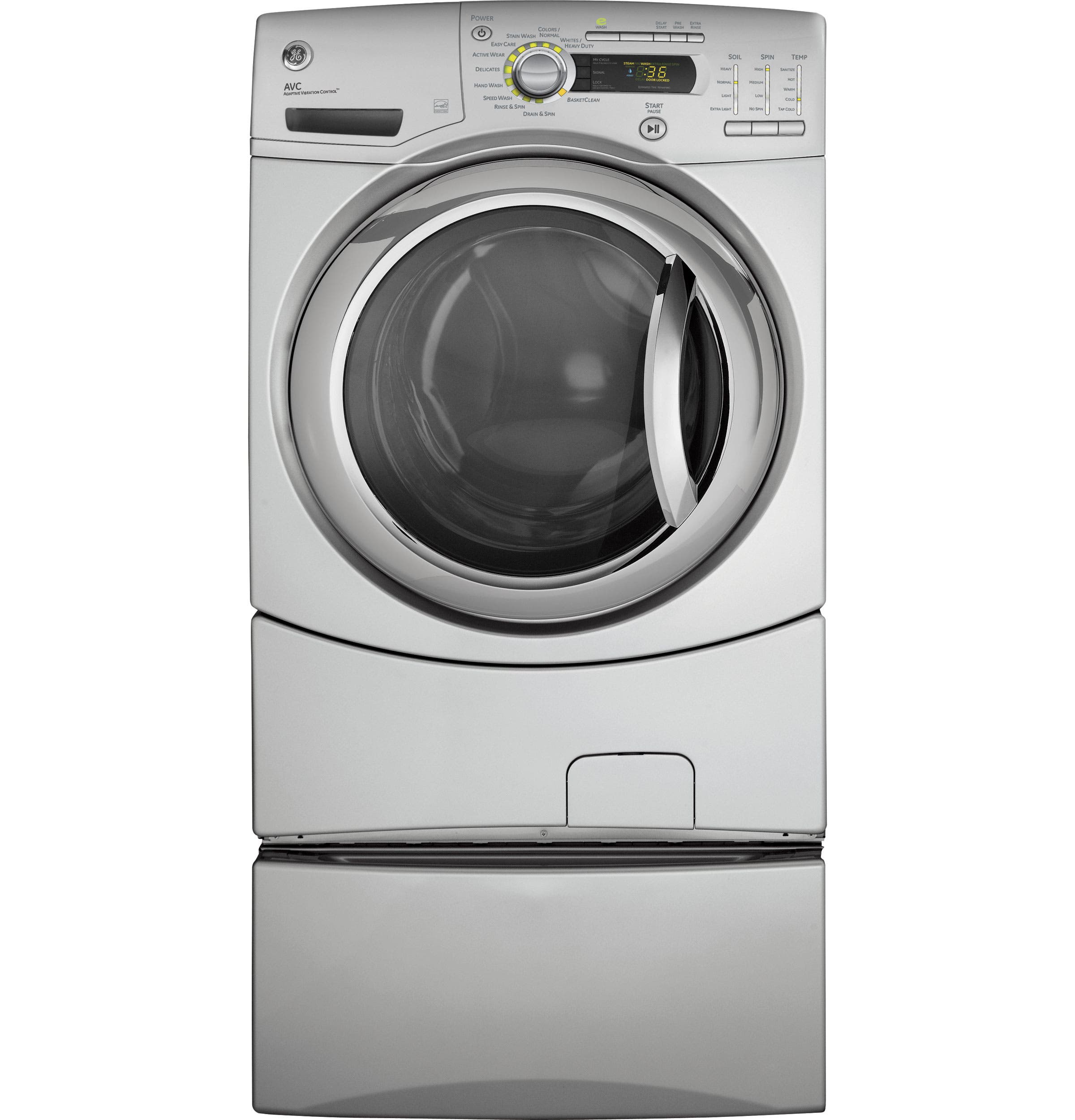 GE GFWH2405LMS Metallic Silver