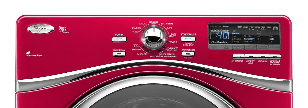 Whirlpool WED95HEXR Cranberry