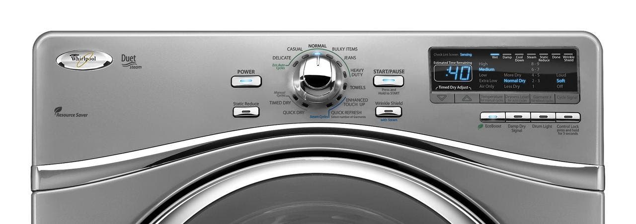 Whirlpool WED95HEXL Lunar Silver