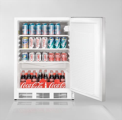 Summit FF7SSHH Stainless Door with Horizontal Thin Handle