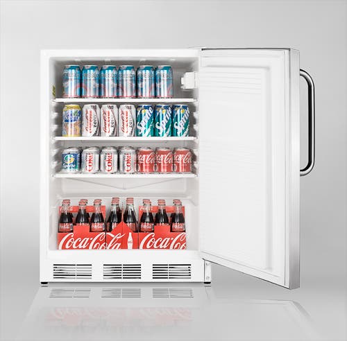 Summit FF7SSTB Stainless Door with Pro Handle