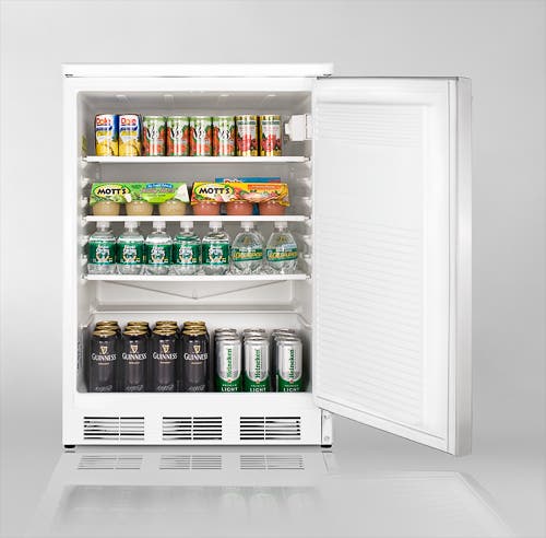 Summit FF7LSSHH Stainless Door with Horizontal Thin Handle
