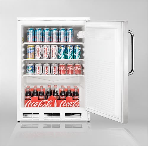 Summit FF7LSSTB Stainless Door with Pro Handle