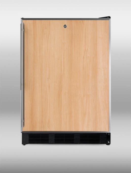 Summit FF7LBLFR Stainless Steel Frame (Requires Panel)