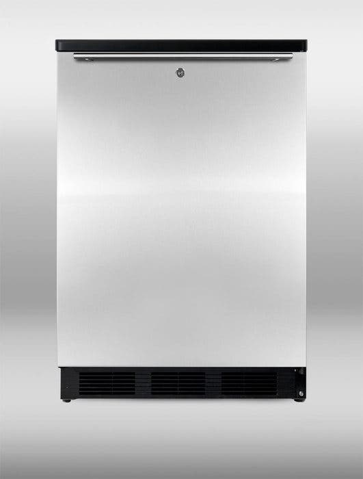 Summit FF7LBLSSHH Stainless Door with Horizontal Thin Handle