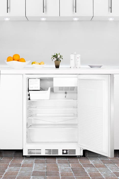 Summit SCFF55IMSSHH Stainless Door with Horizontal Thin Handle