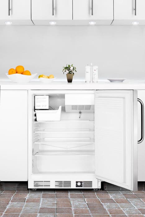 Summit SCFF55IMSSTB Stainless Door with Pro Handle