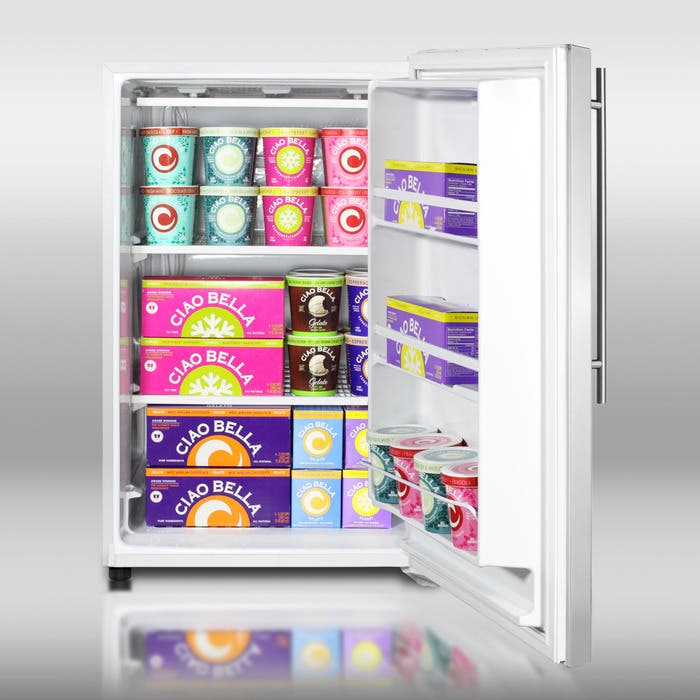 Summit FS60SSVH 5.0 cu. ft. Upright Freezer