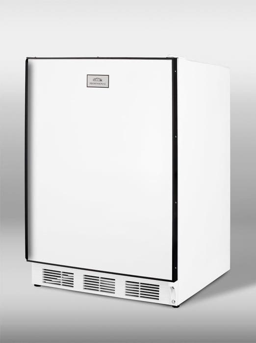 Summit CT67ADA White with Black Frame