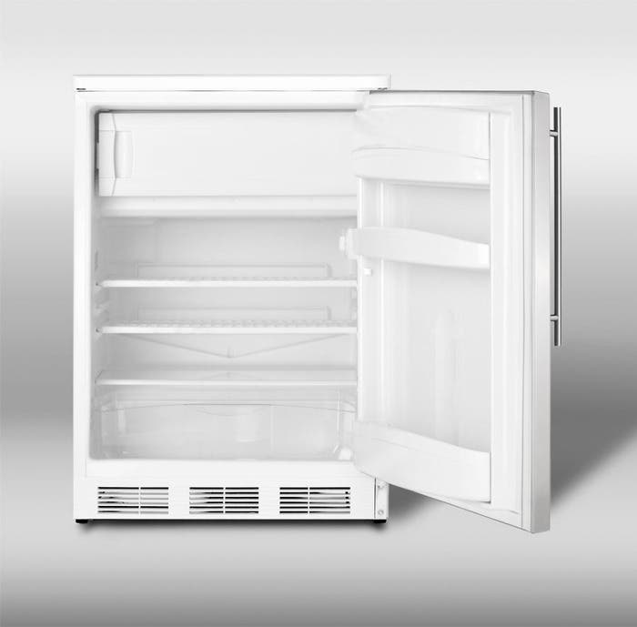 Summit CT66LSSHV Stainless Door with Vertical Thin Handle