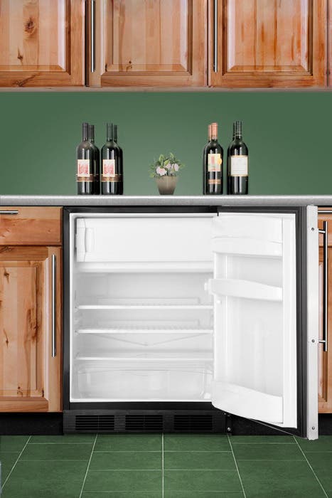 Summit ALB653B ADA compliant built-in refrigerator-freezer