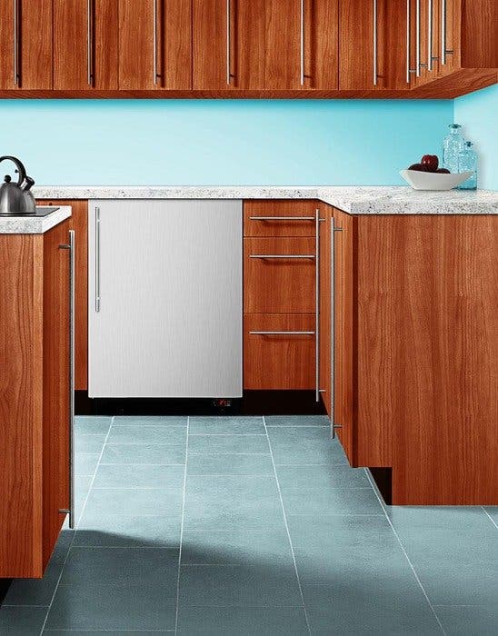Summit BI605BSSVH Stainless Door with Vertical Thin Handle