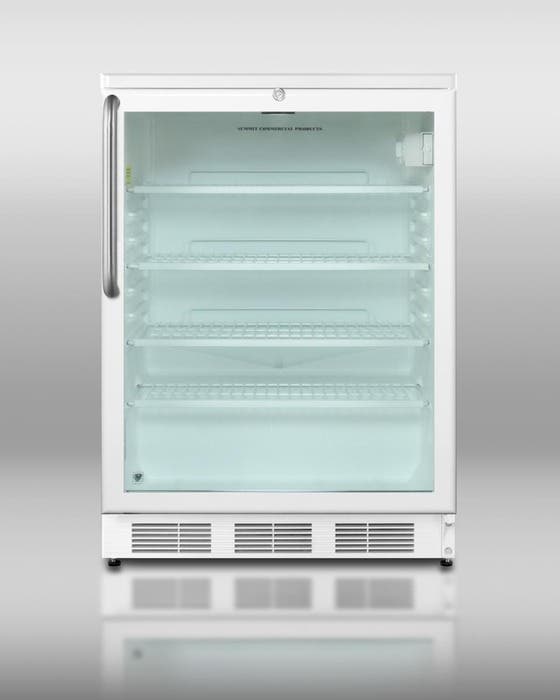 Summit SCR600LTB Stainless Pro Vertical Handle