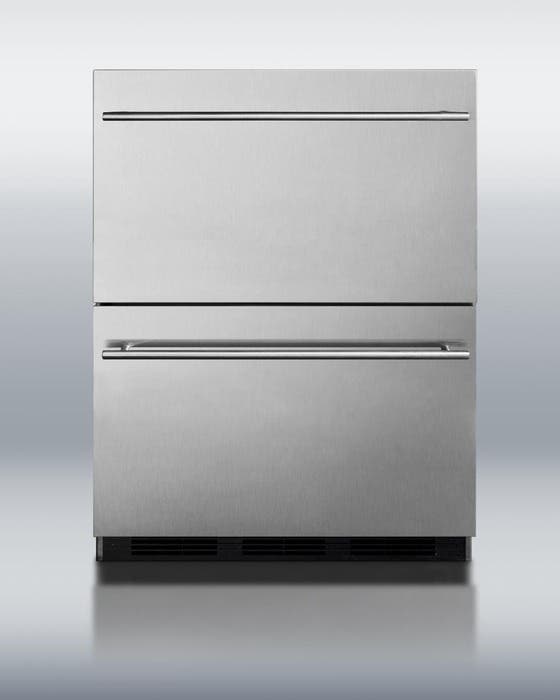 Summit SP6DS2DOS 24" Outdoor Double Drawer Refrigerator