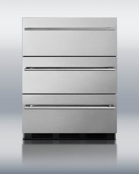 Summit SP6DSSTBOSThin Stainless Steel Thin Handles