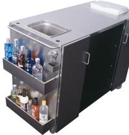 Summit CartOSSCFF55 Stainless Steel