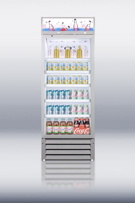 Summit SCR1275 Upright commercial beverage merchandiser