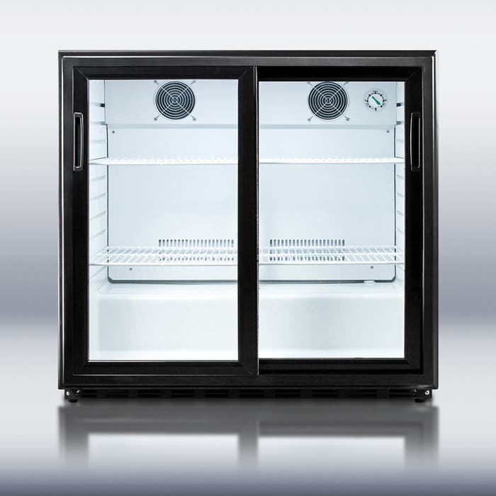 Summit SCR700 Black Cabinet