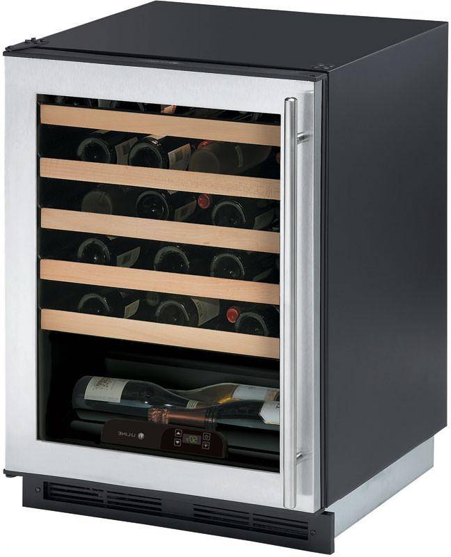 U-Line 1175WCS15 Stainless Steel Frame, Left-Hand Door with Lock