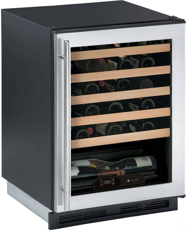 U-Line 1175WCS13 Stainless Steel Frame, Right-Hand Door with Lock