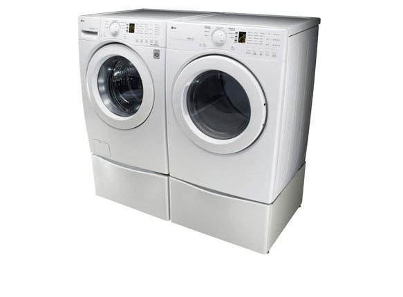 LG DLE2140W 27" Front Load Electric Dryer