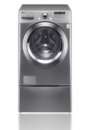 27" Front-Load Washer with 3.9 cu. ft. Capacity, 12 Wash Cycles, SteamFresh/Allergiene Cycles, 9 Options, 1,200 RPM Spin Speed and Dual LED Display