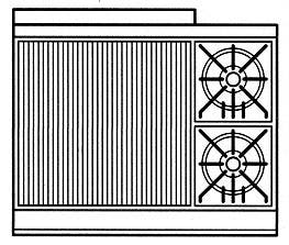 Wolf BBQ242BI 24" Built-In Gas BBQ Grill