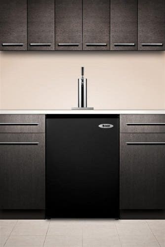 Summit SBC490BINK 24" Built-in Full Keg Beer Dispenser