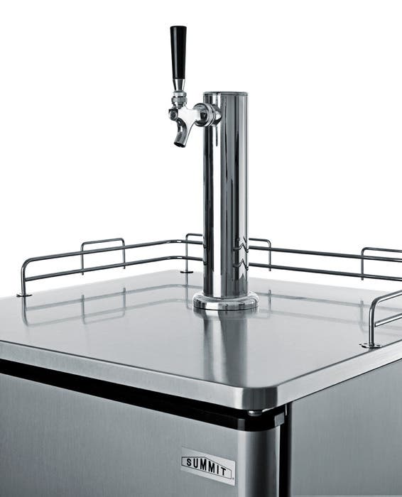 Summit SBC500SSST7 Stainless Steel with Stainless Steel Top