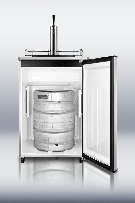 Summit SBC500SSST7 Stainless Steel with Stainless Steel Top