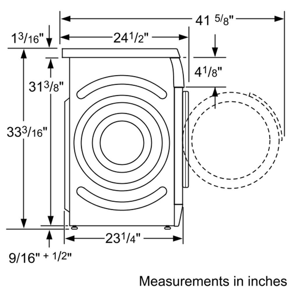 Bosch WAS24460UC White