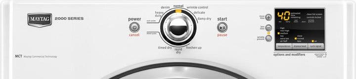 Maytag MEDE200XW White
