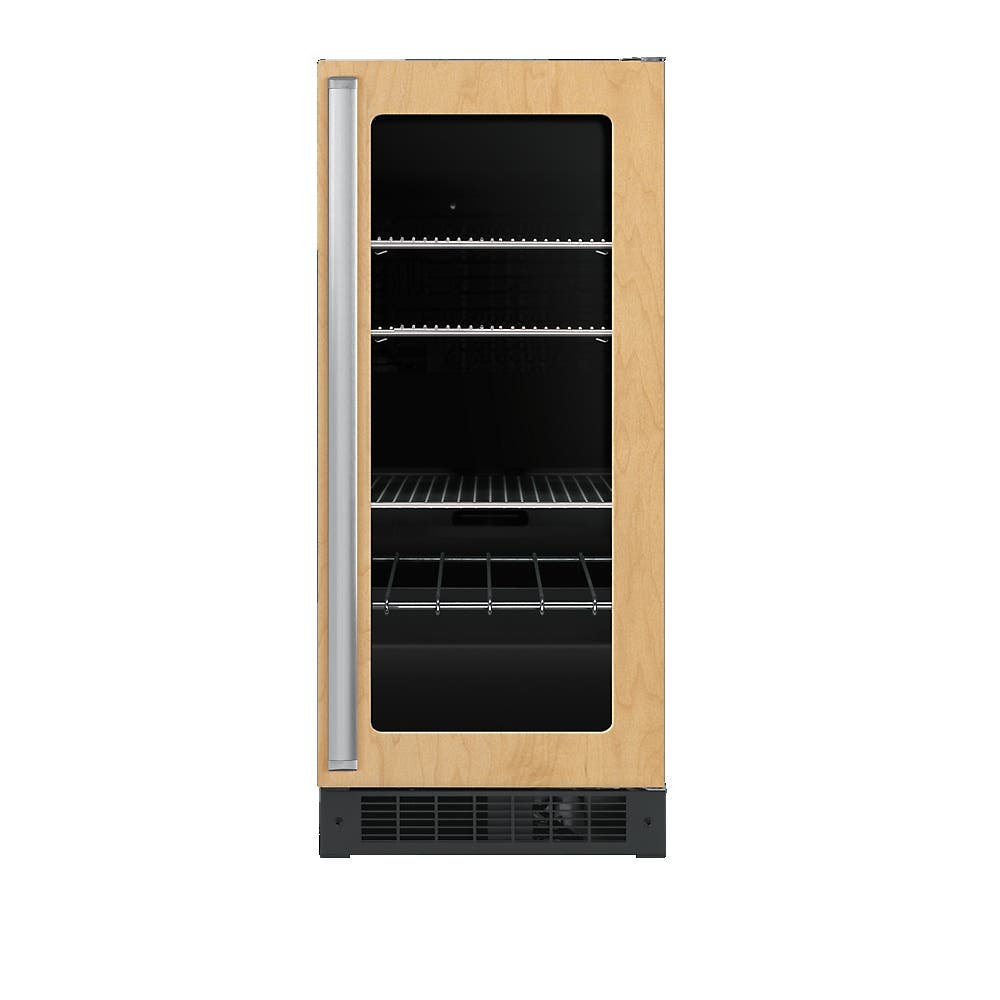 Viking DFUR1541CR Right Hinge Clear Door, Black interior