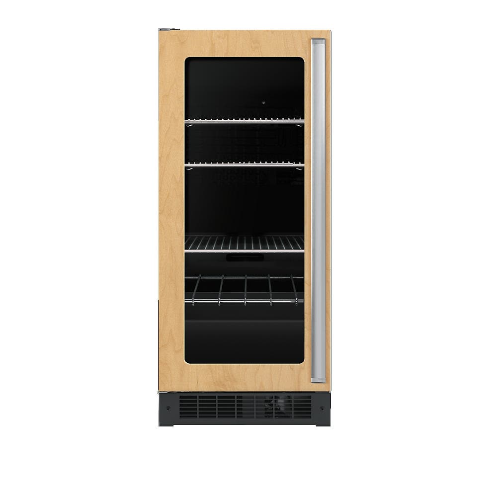 Viking DFUR1541CL Left Hinge Clear Door, Black interior