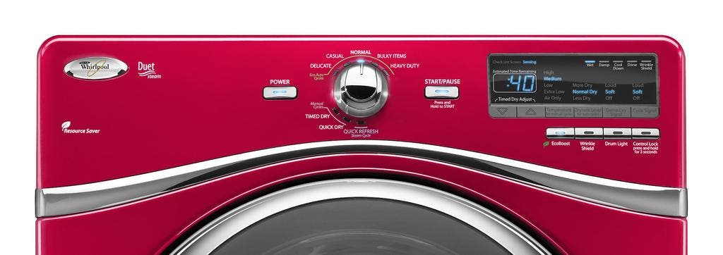 Whirlpool WGD94HEXR Cranberry