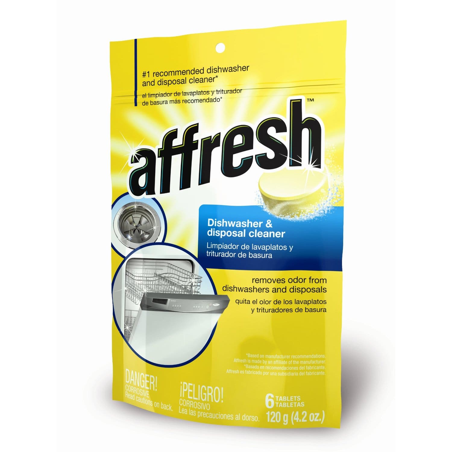 Whirlpool W10282479 Dishwasher and Disposal Cleaner