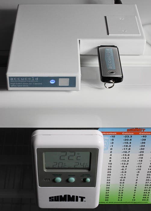 Summit DL1 Factory-Installed USB Temperature Logger