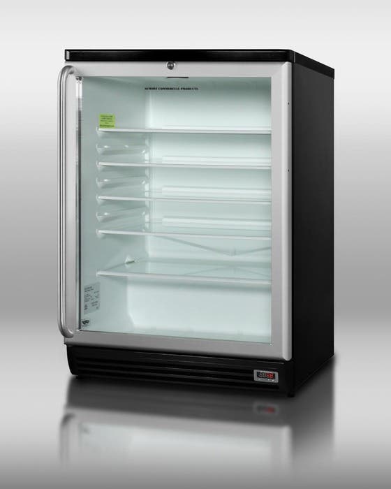 Summit SCR600BLPUBSH Black