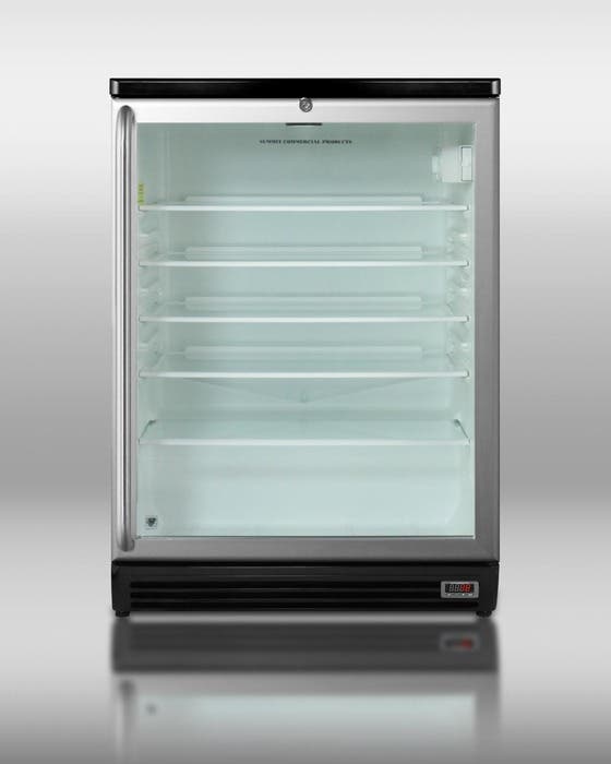 Summit SCR600BLPUBSH Black