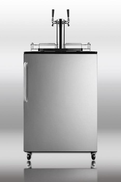 Summit SBC4907SSTBTWIN Stainless Steel