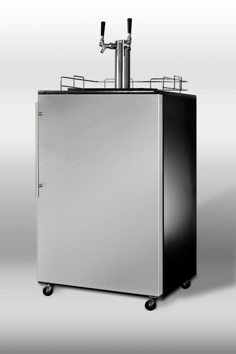 Summit SBC4907SSHVTWIN Stainless Steel